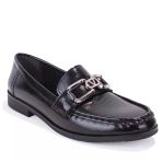 Dagoster Dza07-6826186 Siyah Rugan Günlük Loafer Kadın Ayakkabı