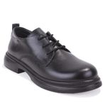 Dagoster DZA07-8892680 Siyah Günlük Bağcıklı Loafer Kadın Ayakkabı
