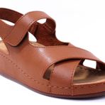 Dagoster DZA37-1810 Taba Günlük Ortopedik Kadın sandalet