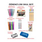Dağtaş Kırtasiye LİSE OKUL SETİ/ RENKLİ KALEMLER