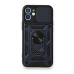 Daha Yok Mu iPhone 12 Pars Lens Yüzüklü Lacivert Silikon Kılıf
