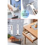 Dahaus Pratik Taşınabilir Mini Mop Kendinden Sıkmalı Mini Temizlik Paspası Masa Üstü Mutfak Banyo Devtoptan