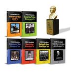 Dahi Atatürk Seti - 6 Kitap ve Atatürk Büstü Altın