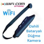 Dahili Bataryalı Wifi Düğme Kamera