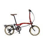 Dahon Lunden 16 Jant Katlanır Bisiklet 2026 TURUNCU MAVİ