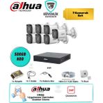 Dahua 7 Kameralı Güvenlik Seti 2mp 500GB HDD 8 Kanal Xvr Ahd Kamera Sistemi