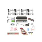 DAHUA 8 Kameralı Gece Gündüz Renkli Görüşlü AHD Güvenlik Kamerası Seti - Uzaktan İzleme - 2TB HDD