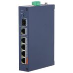 DAHUA CHS4106-4ET, 4 Port, Megabit, 1 Port Gigabit Uplink, 1 Port Gigabit SFP, Cloud Yönetilebilir, Switch