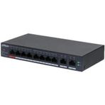 Dahua CS4010-8GT-110 8 Port 110W Poe 10/100 2x Rj45 Gigabit Uplink Cloud Yönetilebilir Gigabit PoE Switch