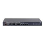 Dahua CS4228-24GT-375 24 Port Gigabit PoE 2 Port Gigabit Uplink 2 Port SFP 375 W Cloud Yönetilebilir Switch