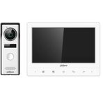 Dahua KTA02 7"inç Ekran 1.3mp Kamera Analog Villa Kiti İnterkom İç ve Dış Ünite