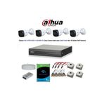 DAHUA Nif Dahua 2mp 16 kameralı Dış Ortam Dahili Sesli Full Kamera Seti 2TB Disk HAC-HFW1200C-A-0360B