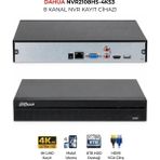 Dahua NVR2108HS-4KS3 8 Kanal Akıllı Nvr Kayıt Cihazı