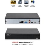 Dahua NVR2108HS-4KS3 8 Kanal Network Kamera Kayıt Cihazı