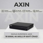 Dahua NVR2116HS-4KS3 16 Kanal 4K H.265+ Akıllı Ip Nvr Kayıt Cihazı - 1BW-Beyaz