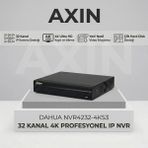 Dahua NVR4232-4KS3 32 Kanal 4K H.265+ Profesyonel Ip Nvr Kayıt Cihazı - 1BW-Beyaz
