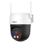 Dahua Picoo A2 5 MP Wi-Fi güvenlik kamerası, kişisel ve araç algılamalı, siren, kırmızı mavi alarm ışıkları, akıllı izleme, WiFi 6, gece görüşü, kişi ve araç algılama