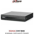 Dahua XVR1B08 8 Kanal Xvr Kayıt Cihazı Dvr H.265+ HDMI VGA Uzaktan Izleme