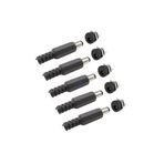 Daier Dc Şase 2.1mm Somunlu Ø12mm Dişi Ve Erkek Jak Fiş 5li Takım Set