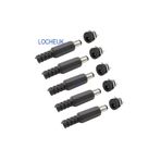 Daier Dc Şase 2.5mm Somunlu Ø12mm Dişi Ve Erkek Jak Fiş 5li Takım Set