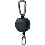 Daiichiseiko Black Carabiner Reel + Micro Case 2 Gözlü Aksesuar Askısı