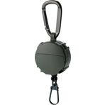 Daiichiseiko Carabiner Reel + Micro Case 2 Gözlü Foliage Green Aksesuar Askısı