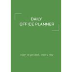Daily Office Planner: Hardcover Notebook for 365 Days – Organize Your Work, Manage Tasks, Set Goals | 7 x 10 Inch