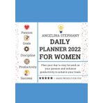 Daily Planner 2022 for women: Daily, Planner, 2022, 2022-2023, page a day, small, for purse, for moms, pocket, monthly, undated, 2023, one page per ... secret Santa, Christmas, mother’s day