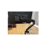 DailyLink Tek Kollu Alüminyum Gaz Yaylı Monitör Standı | 13-27” VESA Uyumlu Amortisörlü Tutucu