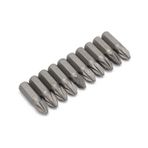 DailyTech 10 Adet 14 25mm Pozi PZ2 Tornavida Bit Seti Tamir Araçları Matkap Ucu Güç Ev El Aletleri