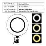 DailyTech Dim LED Halka Lamba Işık Fotoğrafçılık Stüdyo