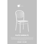 Daim Plastik PLUTO LÜX CAFE & RESTAURANT SANDALYESİ