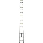 Daimer 5.8 Metre Alüminyum Teleskopik 15 Basamaklı Merdiven - Gümüş Gri