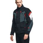 Dainese Carve Master 3 Black Ebony Lava Red Gore-Tex Mont - 48 - Renkli