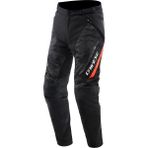 Dainese Drake 2 Super Air Black Ant Red Fluo Tekstil Pantolon - 60 - Renkli