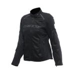 Dainese Kadın Yazlık Air Frame 3 Tex Ceket Siyah Ergonomik Tasarım ve Su Geçirmez İç Cep - 44