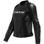 Dainese Racing 4 Black Kadın Deri Mont - 38