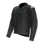 DAINESE RACING 5 DERİ ERKEK MONT - BLACK / BLACK / BLACK - 52 - Siyah