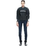 Dainese Rapida Lady Deri Mont Matt Black White - Renkli - 40