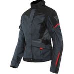 Dainese Tempest 3 Ebony Black Lava Red D-Dry Kadın Mont - 46