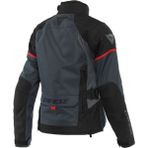 Dainese Tempest 3 Ebony Black Lava Red D-Dry Kadin Mont