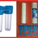 Daire Girişi Su Arıtma Cihazları 3/4" Reçine Filtreli Bilezikli Tip