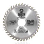 Daire Testere Ahşap Kesme Sunta Testeresi 115 Mm 40 Diş