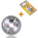 Daire Testere Bıçağı Ahşap Sunta Kesme Testeresi 115MM 40 Diş 4180 - Altın