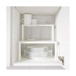 Daisy Home (1, White) - Ikea Varıera - 801.366.22 Half Shelf, Steel, White, 13 x 32 x 16 cm - 0 Siyah - Option-1