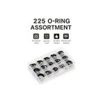 Daisy Home 225 Parça Kauçuk O-Ring Conta Seti Su Geçirmez Sızdırmazlık Halkası Assortment Tamir Bakım Seti 18 Farklı Boy Silikon Lastik Conta Seti Musluk Hortum Araç Tesisat Uyumlu - Option-1 - 001-Renkli