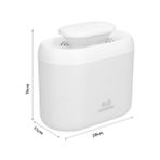 Daisy Home 3.3 Litre Ultrasonik Buhar Makinesi Hava Nemlendirici Çift Sprey Buhar Makinesi LED Işıklı - Option-1