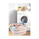 Daisy Home 38 Lt Katlanabilir Silikon Plastik Kirli Temiz Çamaşır Sepeti Silikon Katlanır Akordiyon Sepet - 1 kg