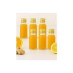Daisy Home 6 Adet Şeffaf Cam Shot Şişesi Sızdırmaz Gold Metal Kapaklı Kolonya Koku Süs Çok Amaçlı Şişe 30ML - 000-Siyah - 1 Adet - Option-1