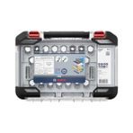 Daisy Home 9 x Pro Multi Material Power Plus Delik Açma Testeresi Seti, Şeffaf Kılıf (Yumuşak Ahşap, Alçıpan Duvar Için, Çap 22, 29, 35, 44, 51, 64 Mm, Profesyonel Aksesuar, Matkap/tornavida Için)